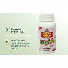 NFL Kisan Gold Bispyribac Sodium 10% SC Systemic Herbicide 200ml