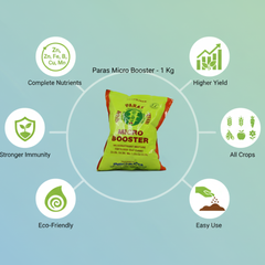 Paras Micro Booster Micronutrient Mixture Fertilizer ( Soil Grade) 1 Kg