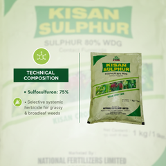 NFL Kisan Sulfo Sulfosulfuron 75% WG Herbicide 500ml
