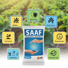 Saaf Carbendazim 12% Mancozeb 63% WP Fungicide 20Gm