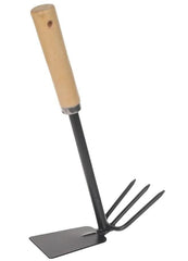 Gronaa Wooden Handle Dual Hoe & Rake