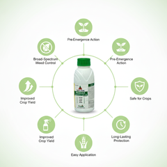 Jai Kisan Crop Care Nashak Pretilachlor 50% EC Herbicide 1L