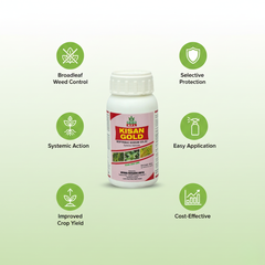 NFL Kisan -D 2,4-D Amine Salt 58% SL Selective Herbicide 400ml