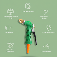 Garden Lawn Hose Nozzle Head Water Sprayer