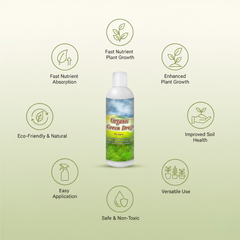 Gronaa Organic GreenDrop Plant Food Liquid Fertilizer For Plant Growth & Greening Pack of 1