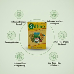 Uttam Sulfino (Water Dispersible Granules of Micronized Sulphur) Sulphur 80% WDG 1Kg