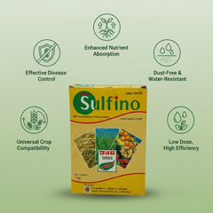Uttam Sulfino (Water Dispersible Granules of Micronized Sulphur) Sulphur 80% WG 1Kg