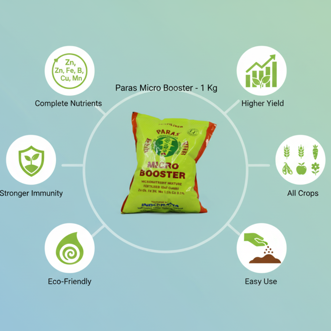 Paras Micro Booster Micronutrient Mixture Fertilizer ( Soil Grade) 1 Kg