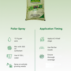 NFL Kisan Sulfo Sulfosulfuron 75% WG Herbicide 500ml