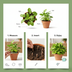 Gronaa Plant Grow Fertilizer Sticks For Plants - 50 Stick Pack of 2 & 4