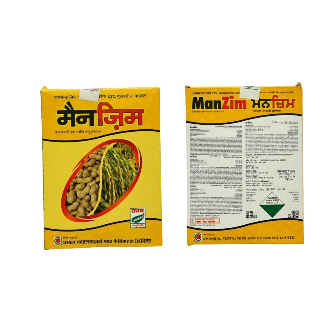 Uttam ManZim (Systemic & Contacvt Fungicide 100gm