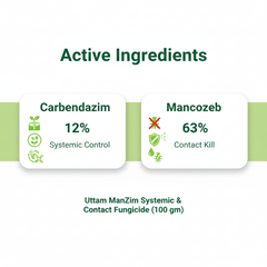Uttam ManZim (Systemic & Contacvt Fungicide 100gm