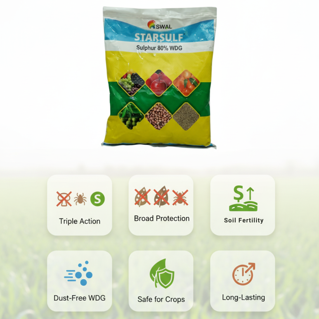 SWAL Starsulf Sulphur 80% WDG 1Kg