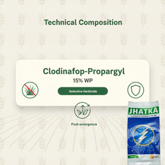 Jhatka Clodinafoip Propargyl 15% WP Herbicide 160Gm