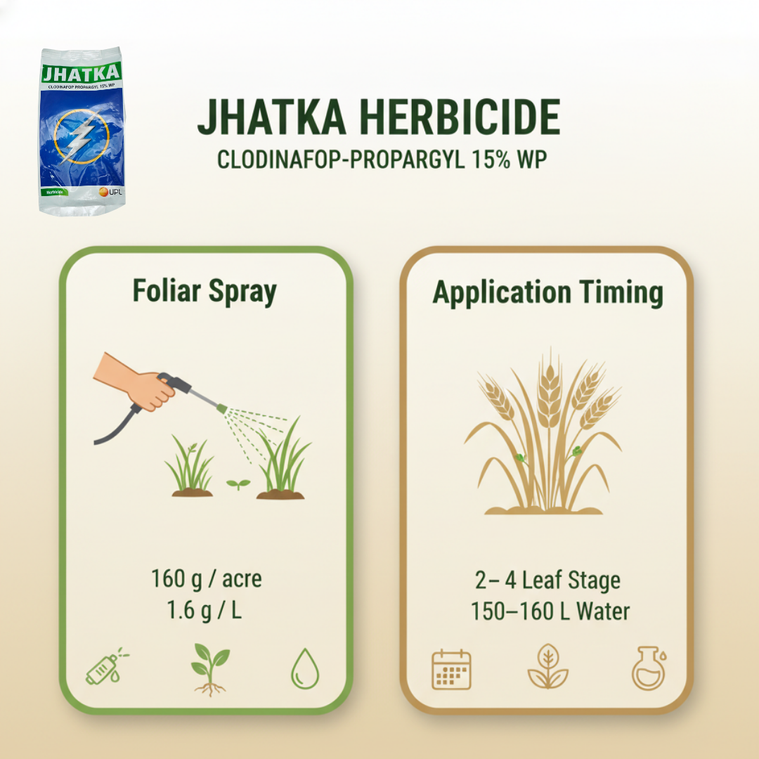 Jhatka Clodinafoip Propargyl 15% WP Herbicide 160Gm