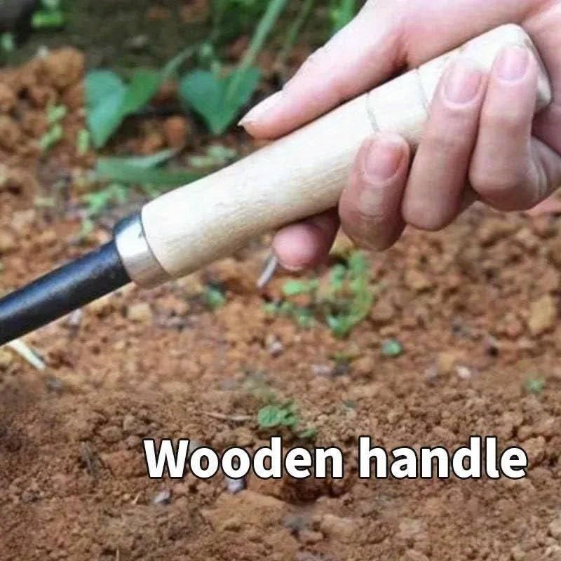 Gronaa Wooden Handle Dual Hoe & Rake