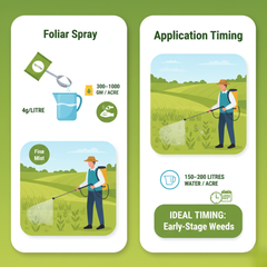 Shaktiman  2,4-D Sodium Salt 80%WP Diman Selective Herbicide 500Gm