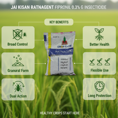 Jai Kisan Crop Care Ratnagent Fipronil 0.3%G Insecticide 1 Kg
