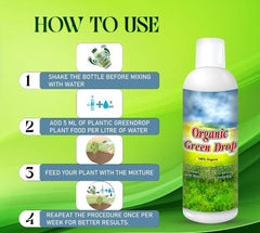 Gronaa Organic GreenDrop Plant Food Liquid Fertilizer For Plant Growth & Greening Pack of 1