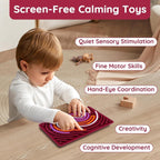 Sensor Activity Board Silicone Montessori Toy