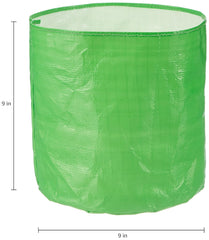Gronaa HDPE 260 GSM Growbags for suitable for terrace gardening 9*9 inch Pack of 3