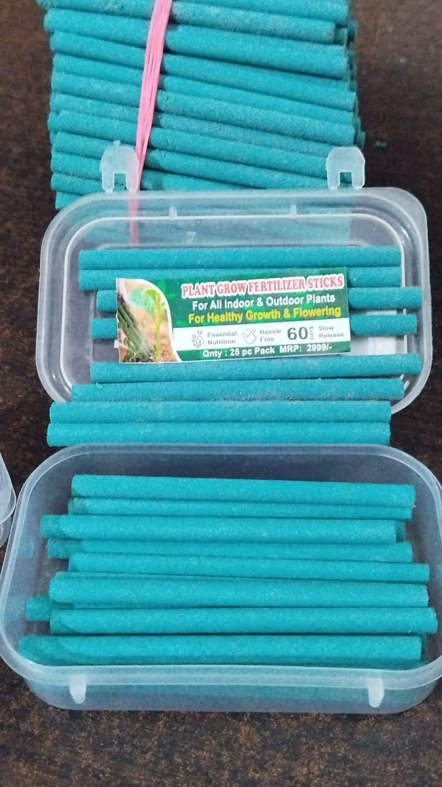 Gronaa Plant Grow Fertilizer Sticks For Plants - 50 Stick Pack of 2 & 4