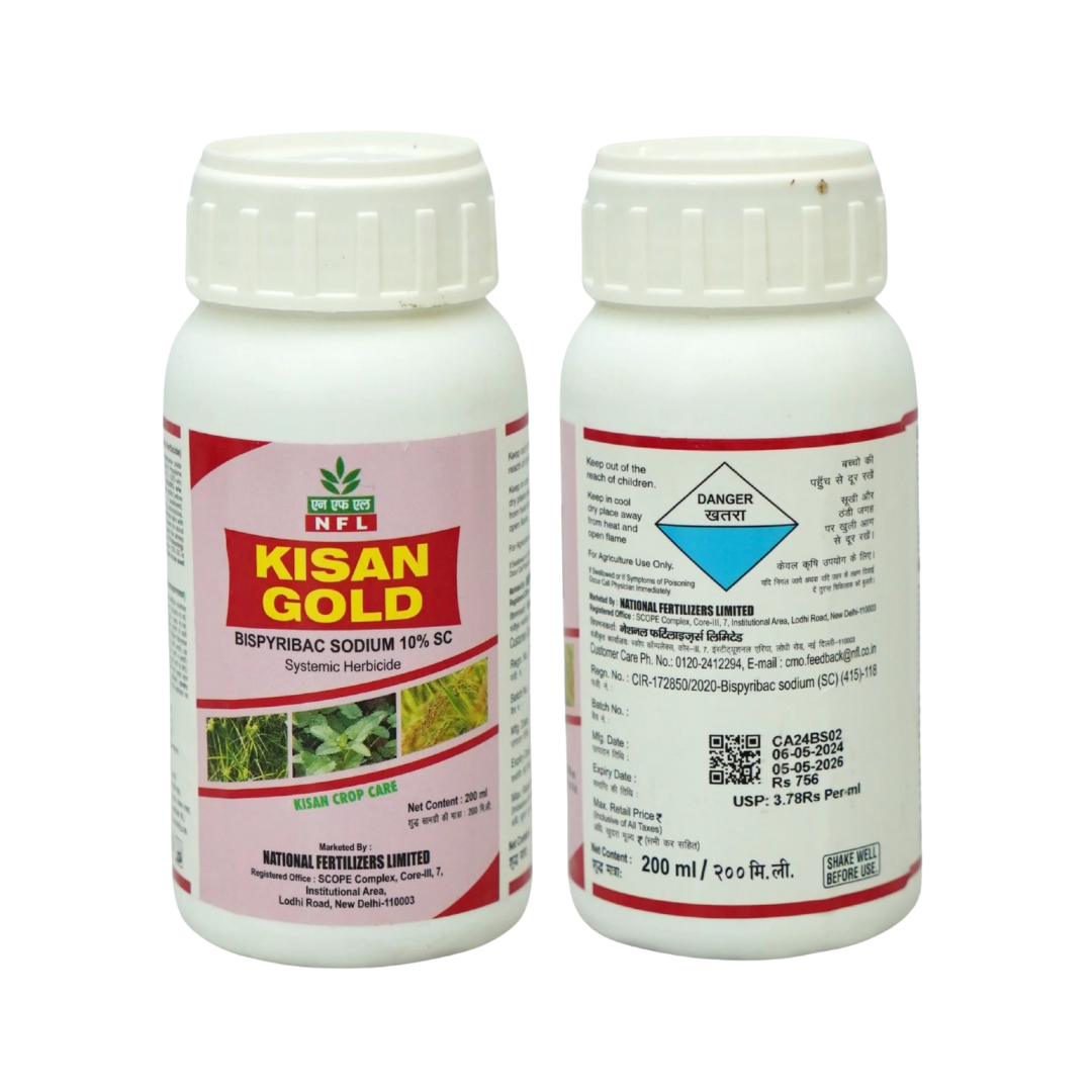 NFL Kisan -D  2,4-D Amine Salt 58% SL Selective Herbicide 400ml