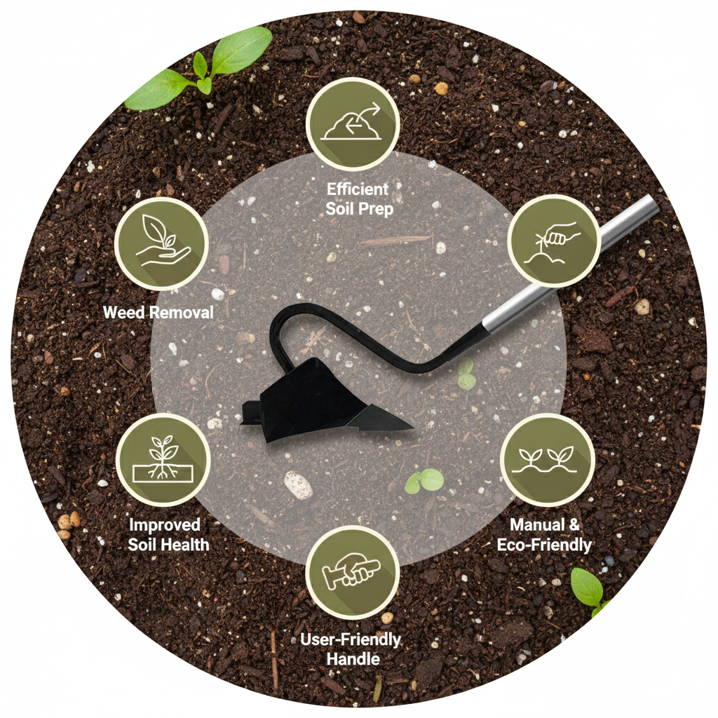 Garden Tiller/Cultivator Handy Plow