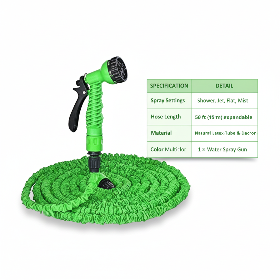 4-in-1 Water Spray Gun - Hose Pipe
