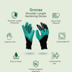Gronaa Garden-Gloves Gardening Shoulder Gloves