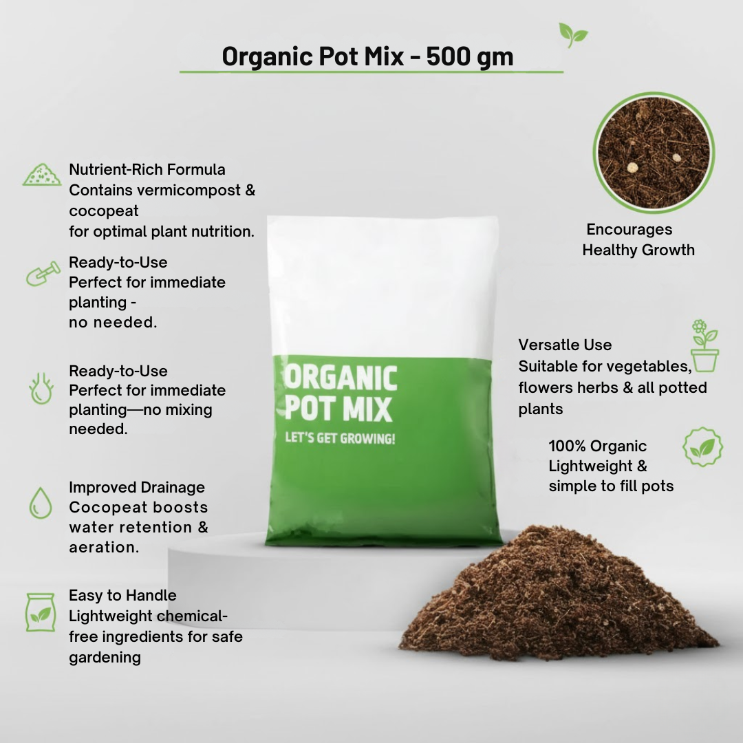 Organic Pot Mix 500gm