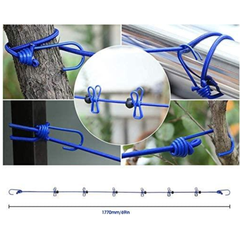 ravel Clothesline, Portable, Retractable and Adjustable Camping