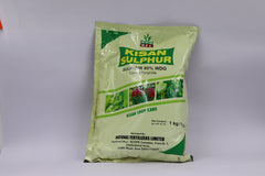 NFL Kisan Sulphur Sulphur 80% WDG Contact Fungicide 1Kg