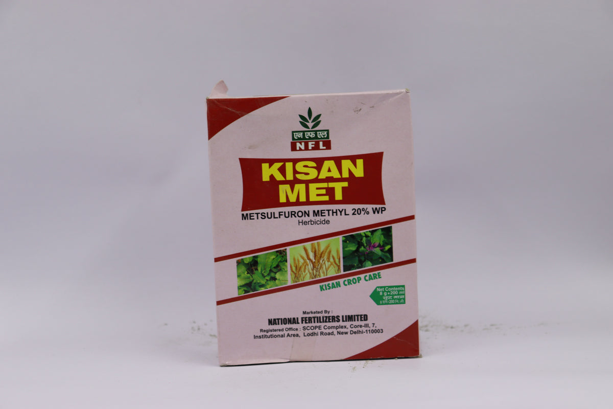 NFL Kisan Met Metsulfuron Methyl 20% WP Herbicide 200ml